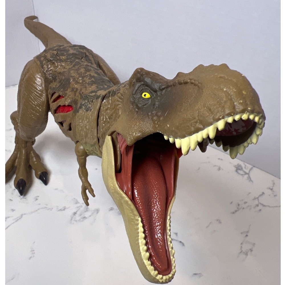 Mattel Jurassic World Extreme Damage Tyrannosaurus Rex T-Rex Dinosaur Figure